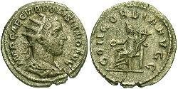 1 Antoninianus Roman Empire (27BC-395) Silver Volusianus (235-253)