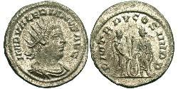 1 Antoninianus Roman Empire (27BC-395) Silver Valerian I (193-260)