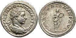 1 Antoninianus Roman Empire (27BC-395) Silver Elagabalus (203-222)