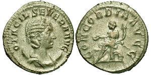 1 Antoninianus Roman Empire (27BC-395) Silver Otacilia Severa (244-249)