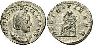 1 Antoninianus Roman Empire (27BC-395) Silver Herennia Etruscilla (249-251)