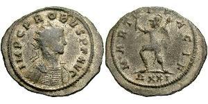 1 Antoninianus Roman Empire (27BC-395) Silver Probus (232-282)