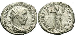 1 Antoninianus Roman Empire (27BC-395) Silver Philip the Arab (204-249)