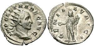 1 Antoninianus Roman Empire (27BC-395) Silver Trajan Decius (201-251)