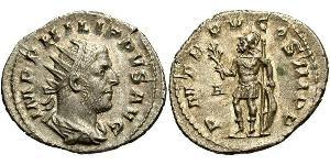 1 Antoninianus Roman Empire (27BC-395) Silver Philip the Arab (204-249)