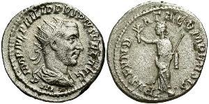 1 Antoninianus Roman Empire (27BC-395) Silver Philip the Arab (204-249)