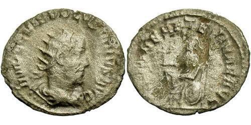 1 Antoninianus Roman Empire (27BC-395) Silver Volusianus (235-253)