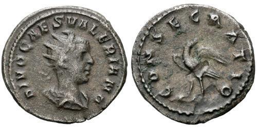 1 Antoninianus Roman Empire (27BC-395) Silver Valerian II (?-258)