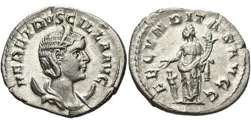 1 Antoninianus Roman Empire (27BC-395) Silver Herennia Etruscilla (249-251)