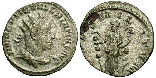 1 Antoninianus Roman Empire (27BC-395) Silver Valerian I (193-260)