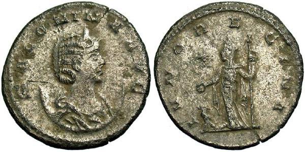 1 Antoninianus Roman Empire (27BC-395) Silver Salonina (?-268)