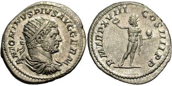 1 Antoninianus Roman Empire (27BC-395) Silver Caracalla (188-217)