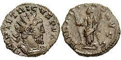 1 Antoninianus Gallic Empire (260-274)  Tetricus I (?-273)