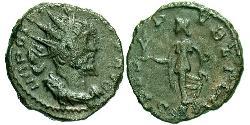 1 Antoninianus Gallic Empire (260-274)  Tetricus I (?-273)