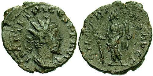 1 Antoninianus Gallic Empire (260-274)  Tetricus I (?-273)