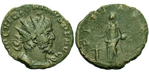 1 Antoninianus Gallic Empire (260-274)  Victorinus (?-271)