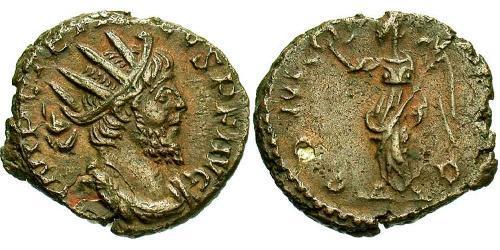 1 Antoninianus Gallic Empire (260-274)  Tetricus I (?-273)