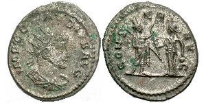 1 Antoninianus Roman Empire (27BC-395)  Claudius II  (213-270)