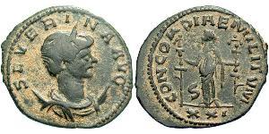 1 Antoninianus Roman Empire (27BC-395)  Ulpia Severina (?-?)