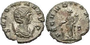 1 Antoninianus Roman Empire (27BC-395)  Salonina (?-268)