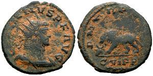 1 Antoninianus Roman Empire (27BC-395)  Gallienus (218-268)