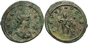 1 Antoninianus Roman Empire (27BC-395)  Gallienus (218-268)