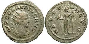 1 Antoninianus Roman Empire (27BC-395)  Claudius II  (213-270)