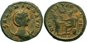 1 Antoninianus Roman Empire (27BC-395)  Salonina (?-268)