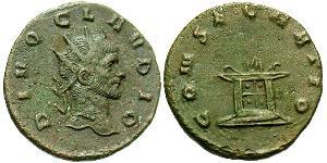 1 Antoninianus Roman Empire (27BC-395)  Claudius II  (213-270)