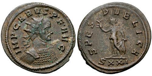 1 Antoninianus Roman Empire (27BC-395)  Carus (230-283)