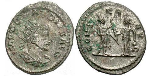 1 Antoninianus Roman Empire (27BC-395)  Claudius II  (213-270)