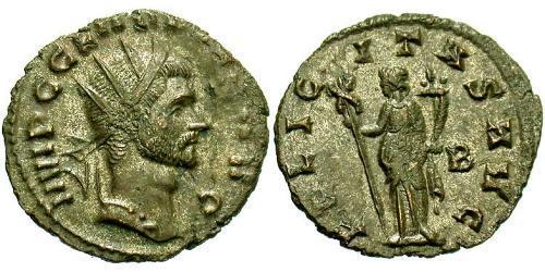 1 Antoninianus Roman Empire (27BC-395)  Claudius II  (213-270)