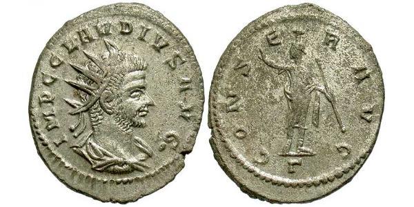 1 Antoninianus Roman Empire (27BC-395)  Claudius II  (213-270)