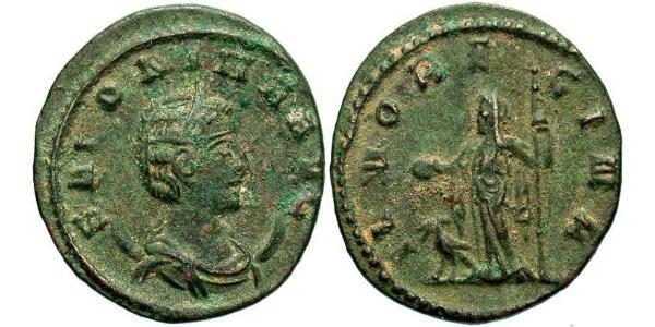 1 Antoninianus Roman Empire (27BC-395)  Salonina (?-268)