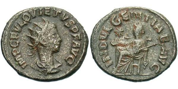 1 Antoninianus Roman Empire (27BC-395)  Quietus (?-261)