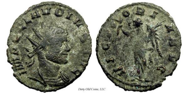 1 Antoninianus Roman Empire (27BC-395)  Claudius II  (213-270)