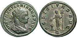1 Antoninianus 羅馬帝國  弗洛里安努斯