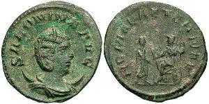 1 Antoninianus 羅馬帝國  Salonina (?-268)