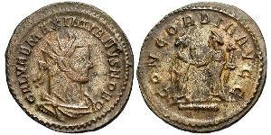 1 Antoninianus 羅馬帝國  伽列里乌斯