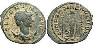 1 Antoninianus 羅馬帝國  Ulpia Severina (?-?)