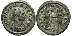 1 Antoninianus 羅馬帝國  弗洛里安努斯