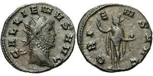 1 Antoninianus 羅馬帝國  加里恩努斯