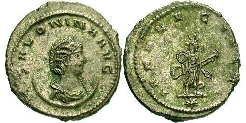 1 Antoninianus 羅馬帝國  Salonina (?-268)