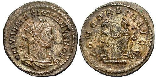 1 Antoninianus 羅馬帝國  伽列里乌斯