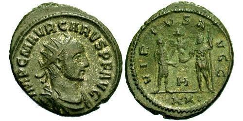 1 Antoninianus 羅馬帝國  Carus (230-283)