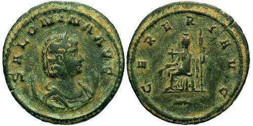 1 Antoninianus 羅馬帝國  Salonina (?-268)