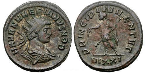 1 Antoninianus 羅馬帝國  努梅里安