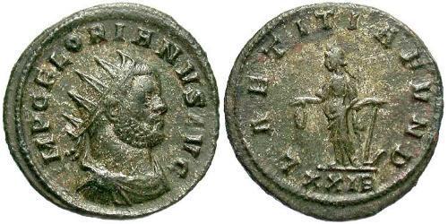 1 Antoninianus 羅馬帝國  弗洛里安努斯