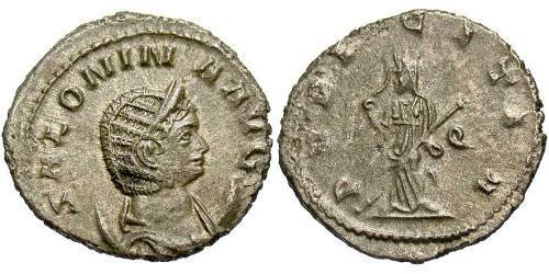 1 Antoninianus 羅馬帝國  Salonina (?-268)