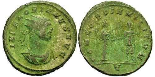 1 Antoninianus 羅馬帝國  弗洛里安努斯
